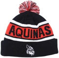 AQUINAS COLLEGE WOLVES HAD US CUSTOM MAKE ROLL-UP ACRYLIC BEANIES. YES WE WILL HELP 
								YOU DESIGN AND CHOOSE COLOURS, SIMPLY SEND US YOUR LOGO/ARTWORK. 