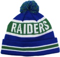 CUSTOM MAKE ROLL-UP OR LONGLINE ACRYLIC BEANIE,OLD PARADIANS FOOTBALL CLUB THE RAIDERS CHOSE THIS STYLE FOR US TO DESIGN AND MAKE UP.
								YOU DESIGN AND CHOOSE COLOURS, SIMPLY SEND US YOUR LOGO/ARTWORK AND WE WILL DO THE REST