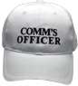 Communication officier white hat or comm's officier to be communications controller in evacuation operations