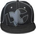 CUSTOM MAKE ACRYLIC FLATBRIM CAP WITH CONTRAST EYELETS & BUTTON WITH PIPING ON CROWN SEAMS