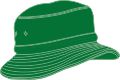 CHILDS BUCKET HAT WITH REAR TOGGLE CROWN ADJUSTER 54*-50CM EMERALD GREEN