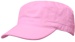 OFF THE SHELF LIGHTWEIGHT COTTON FABRIC MILITARY CAP WITH PINK