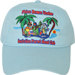 WASHED UNSTRUCTURED BASEBALL CAP FRONT VIEW